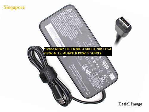 *Brand NEW* 20V 11.5A DELTA M1B12403SK 230W AC DC ADAPTER POWER SUPPLY